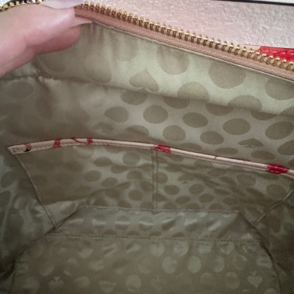 Kate Spade Grainy Vinyl Flamingo Tote Bag - Picture 7 of 7